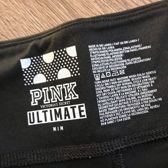 ❌ SOLD❌Victoria’s Secret PINK athletic leggings - Picture 2 of 4